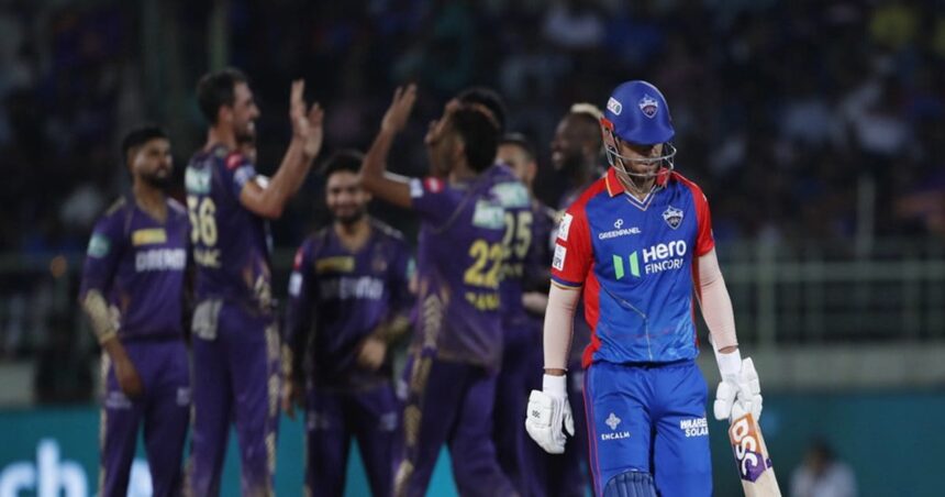 Sunil Narine's explosive innings outweighed Rishabh Pant's storm, Delhi suffered a big defeat.