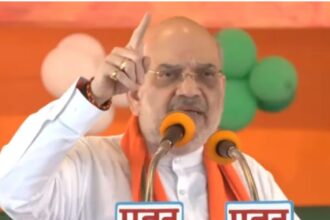 Those who opened fire on Karsevaks and... Amit Shah attacks Congress-SP