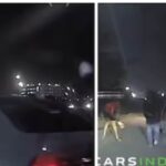 A woman was going on the highway at night, goons attacked her from the wrong side, then...