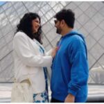 Arjun Kapoor's sister Anshula was seen getting romantic with her boyfriend in Paris - India TV Hindi