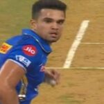 Arjun Tendulkar got angry in the very first match, showed aggression to Stoinis, Marcus responded like this