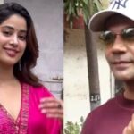 Jhanvi Kapoor came to vote in Anarkali suit, from Rajkumar Rao to Sanya Malhotra, these Bollywood stars voted