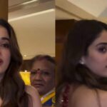 Jhanvi Kapoor was wreaking havoc in bodycon dress, when paparazzi turned the cameras, she got shocked, said- 'Not a wrong angle...'