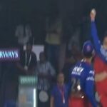 RCB captain took a brilliant catch with one hand, CSK player returned cheaply, see VIDEO