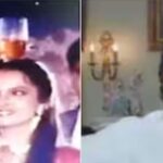 Rekha had shown such amazing feat 32 years before Bobby Deol, when the actress created a stir by placing a glass of liquor on her head.