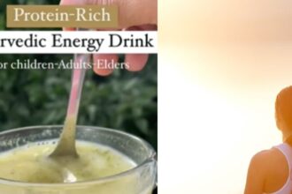 This Ayurvedic energy drink is rich in protein, will bring glow on the skin, will also reduce fat.