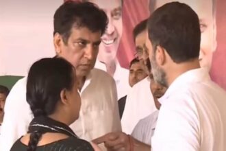Who is this woman, whom Rahul Gandhi called on the stage… you will be surprised to know