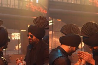 Prabhas' swag in Punjabi look, superstar folded hands in front of Diljit Dosanjh, video went viral