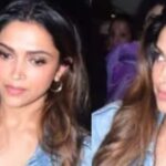 Pregnant Deepika Padukone went out with her mother for a late night dinner, flaunted her baby bump in a black dress, fans said- she stole the show...