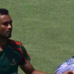 VIDEO: Player got injured on Pandya's shot... had to get 6 stitches on his hand