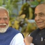 What did PM Modi say to Rajnath Singh on the stage of Rashtrapati Bhavan that made both of them laugh a lot.