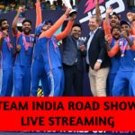 A big gift for Indian cricket fans, this is how you can watch Team India's road show live - India TV Hindi