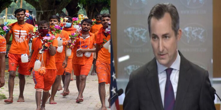 America also spoke on the issue related to Kanwar Yatra, Pakistani journalist had asked the question - India TV Hindi