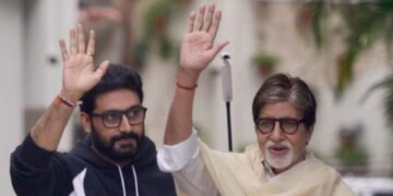 Amidst rumours of divorce from Aishwarya, Amitabh showered love on his beloved son Abhishek, called the 'bluff master' cool