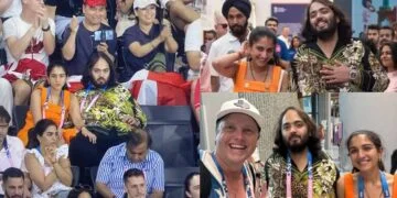 Anant Ambani and Radhika Merchant in romantic mood during Paris Olympics - India TV Hindi
