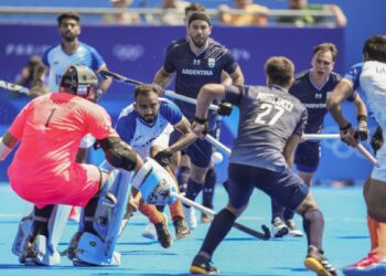 Captain Harmanpreet Singh's goal saved the Indian hockey team from defeat, the match ended in a draw at the last moment - India TV Hindi