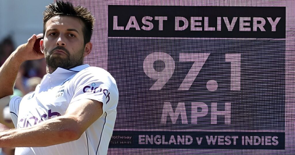 ENG vs WI: 156KMPH ball... Mark Wood bowled the fastest over against West Indies, made a record