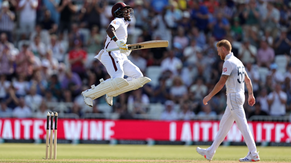 ENG vs WI: West Indies made a comeback in the Nottingham Test, Kavem Hodge played a brilliant century - India TV Hindi