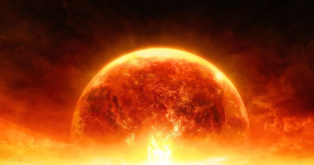 Earth became a ball of fire... The record of the hottest day did not last even for 24 hours, such conditions after 84 years