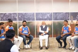 From Rohit tasting the soil to catching SKY's catch, watch the full interview with PM