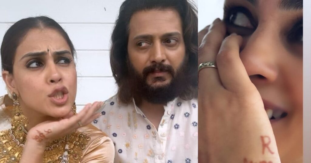 Genelia D'Souza flaunts 3 'R' tattoo, has a connection with heartbeat, expresses bonding with husband Ritesh