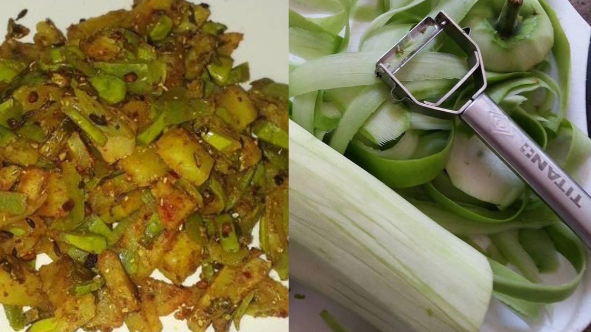 If you don't like gourd vegetable, try this tasty recipe made from gourd peel and potatoes - India TV Hindi