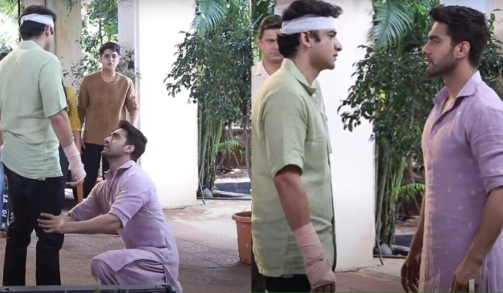 In Yeh Rishta Kya Kehlata Hai, Armaan falls at Rohit's feet and asks for forgiveness - India TV Hindi