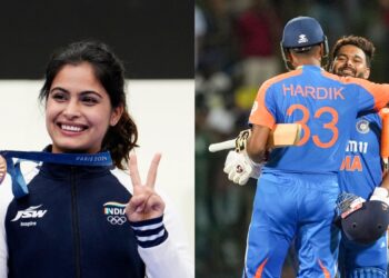 India won the first medal in Olympics 2024, Team India won the second T20 match against Sri Lanka, see 10 big sports news - India TV Hindi