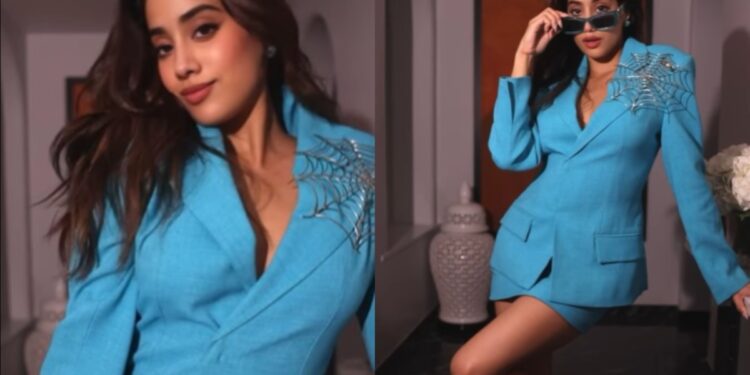 Janhvi Kapoor created a stir on the Internet, this video is being watched again and again - India TV Hindi