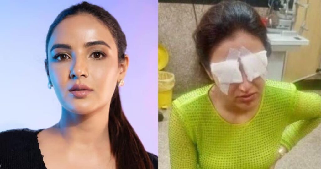 Jasmine Bhasin regained her eyesight, shared a photo with a charming smile, expressed gratitude to the doctors