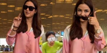 Jasmine Bhasin returns to work after corneal damage, takes off glasses to show condition of eyes - India TV Hindi