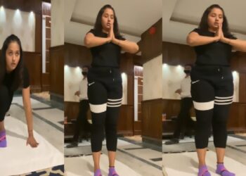 Kajal Raghwani is doing yoga, the actress shared a video and said something very special to the fans. Kajal Raghwani is doing yoga, the actress shared a video and said something very special to the fans.