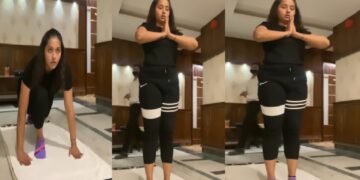 Kajal Raghwani is doing yoga, the actress shared a video and said something very special to the fans. Kajal Raghwani is doing yoga, the actress shared a video and said something very special to the fans.