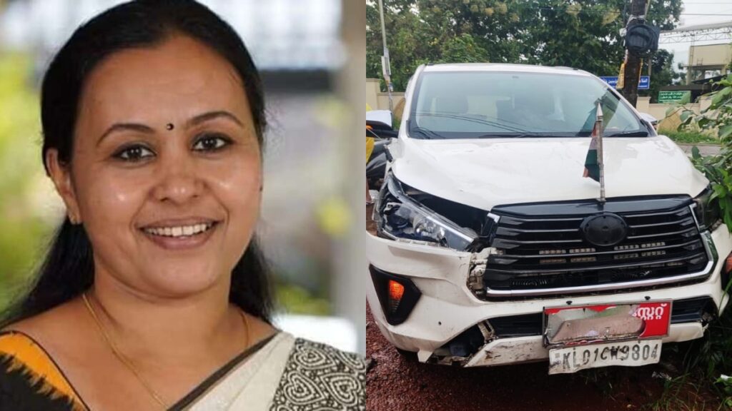 Kerala's health minister met with an accident before reaching Wayanad, admitted to hospital - India TV Hindi