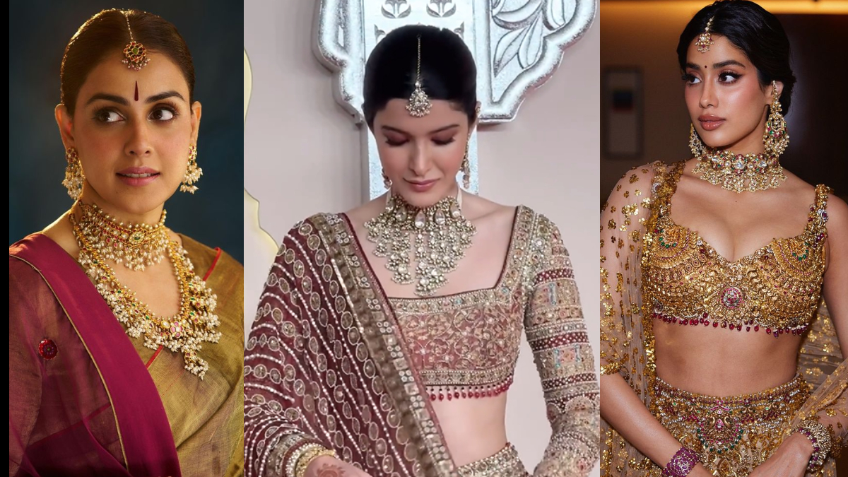 Maang Tikka from Mummy's era is back in fashion, new designs seen at Anant Radhika's wedding - India TV Hindi