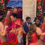 Nita Ambani takes blessings from her mother Purnima Dalal during Anant-Radhika's 'Mameru' ceremony - India TV Hindi