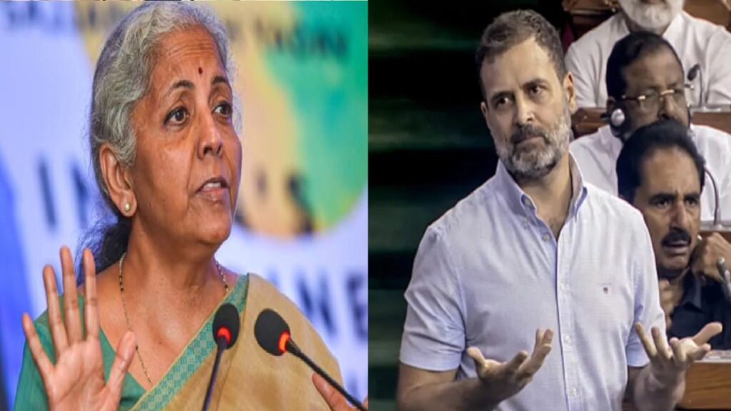 'Only 2-3 percent people are eating halwa...' Sitharaman replied to this taunt of Rahul Gandhi - India TV Hindi