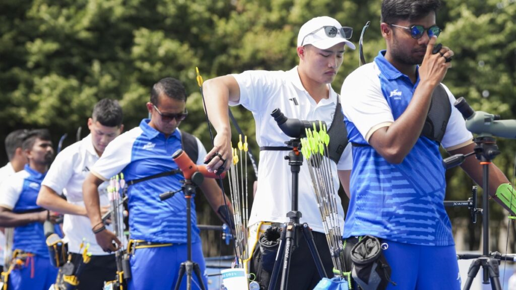 Paris Olympics 2024: Indian men's team excels in archery, enters direct quarterfinals - India TV Hindi
