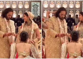 Radhika Merchant was seen staring at Anant Ambani while taking wedding vows, the video will win your heart - India TV Hindi