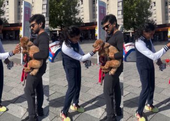 Ram Charan and PV Sindhu met in the midst of Olympics 2024, they were seen smiling - India TV Hindi