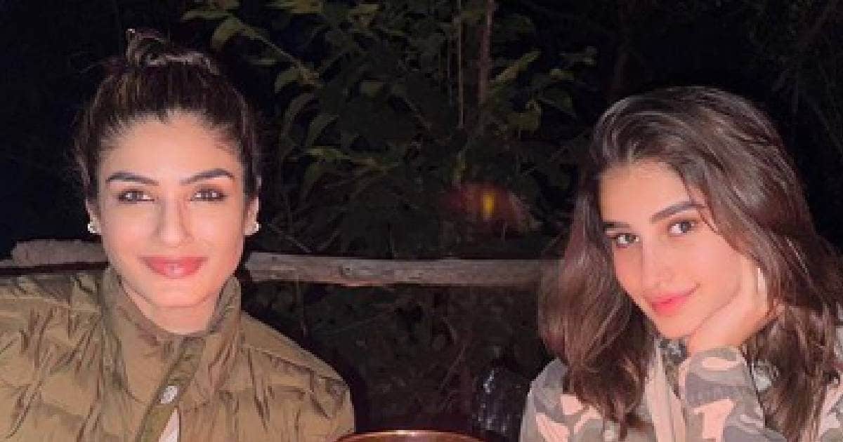 Raveena Tandon is enjoying vacation with daughter Rasha Thadani, she is doing wonders at the age of 49, fans said- 'Two sisters...'