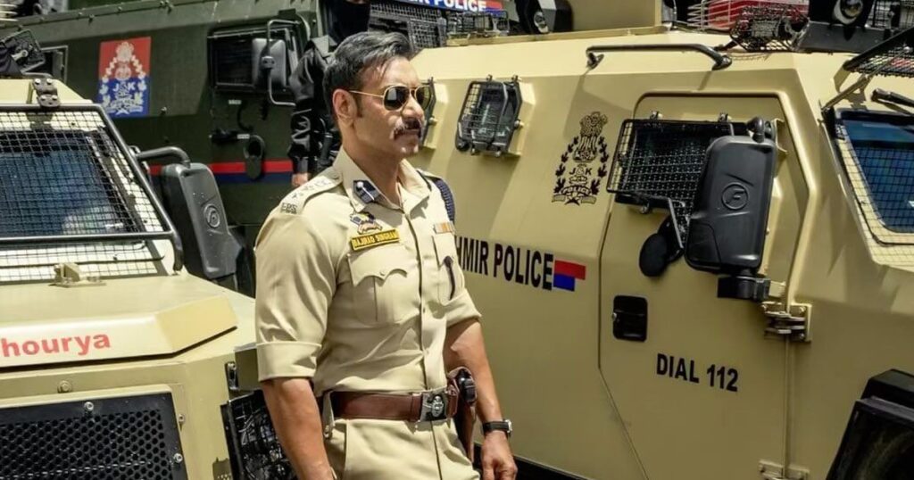 Singham Again: 1 explosion and the car flew in the air, action sequence leaked from the set of 'Singham 3', video viral on the internet