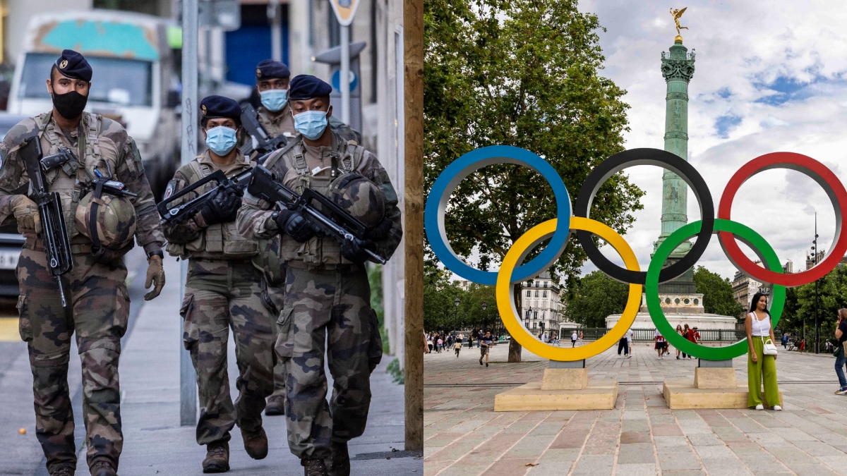 So many soldiers have been deployed for security for Paris Olympics 2024, AI will also be used for help - India TV Hindi