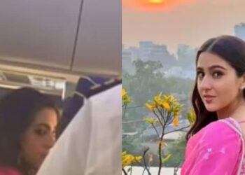 Something happened with Sara Ali Khan in the flight, Saif's daughter became red with anger, shocking video went viral