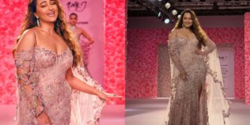 Sonakshi Sinha walked the ramp for the first time after marriage, spread her beauty as Barbie - India TV Hindi