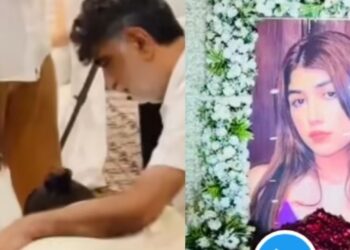 Sonu Nigam cried bitterly at Tisha Kumar's prayer meet, hid his face in Krishna Kumar's lap, the viral video will make you emotional
