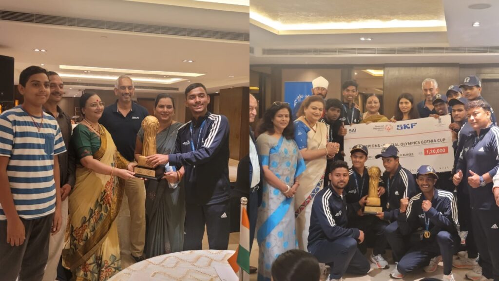 Special Olympics Indian team gets rousing welcome after winning Gothia Cup 2024 - India TV Hindi