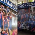 Team India Victory Parade: Special picture and video of the special bus surfaced, players are seen lifting the T20 World Cup trophy - India TV Hindi