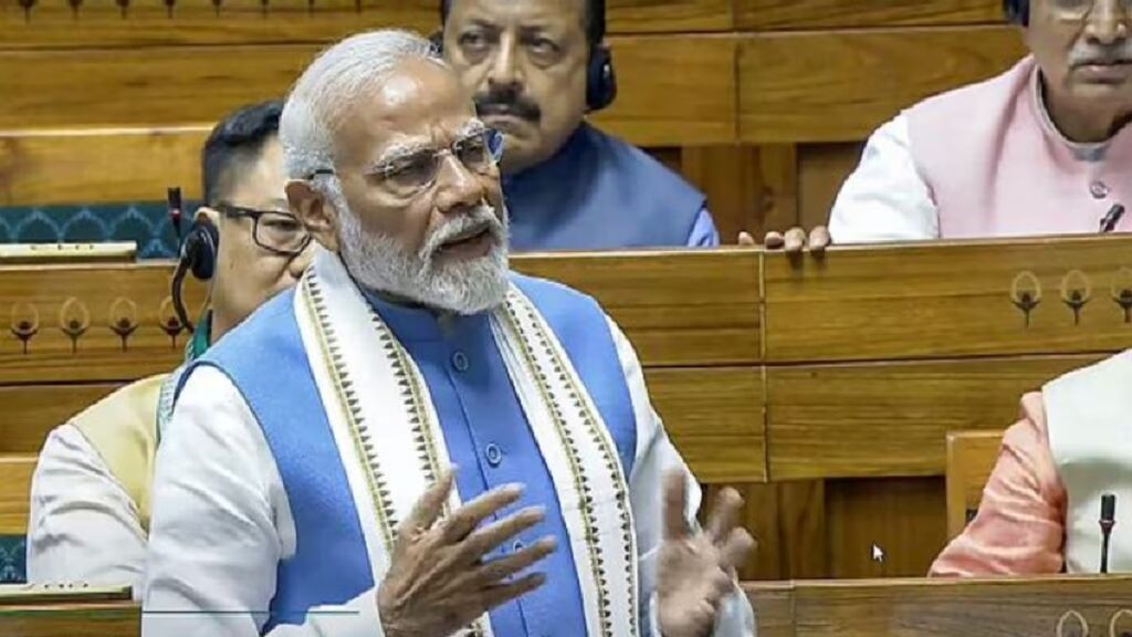 'This is a revelation of the dirty politics of the INDI alliance', Prime Minister Modi raised questions by sharing the video of Union Minister Anurag Thakur