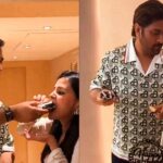Video: Everybody was stunned by what Sakshi did as soon as she cut the cake on Dhoni's birthday